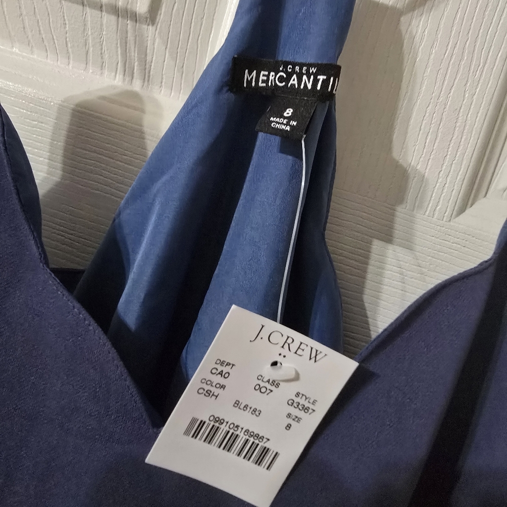 TWO J. Crew Scalloped Edge Racerback Tank Tops/Camis, Dressy & Feminine, NEW! - Picture 5 of 14